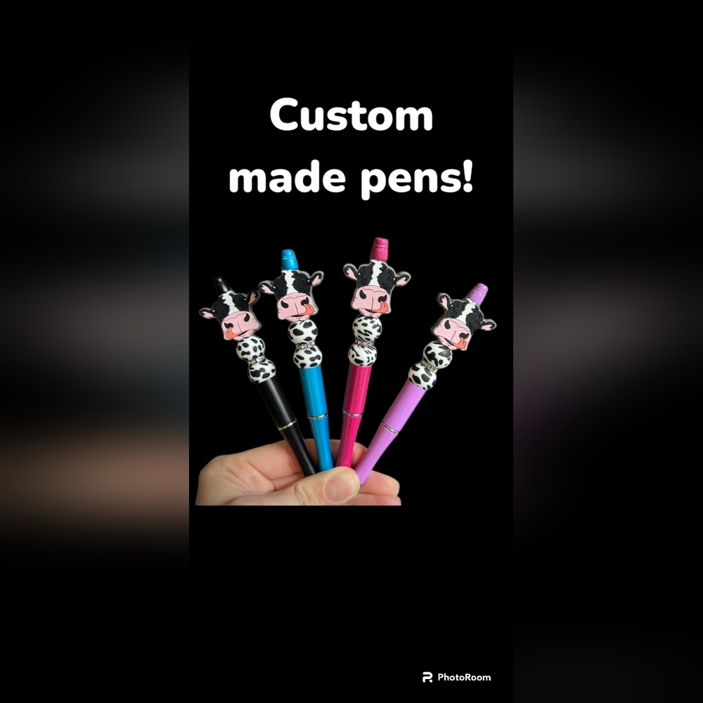 Hand made cow pens